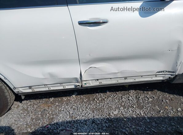 5XYPGDA53GG180509 2016 KIA SORENTO Белый 