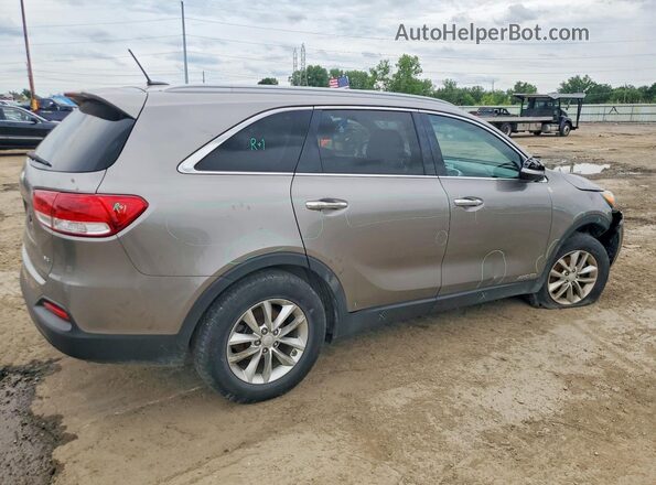 5XYPGDA54HG191861 2017 KIA SORENTO Silver Задня права чверть