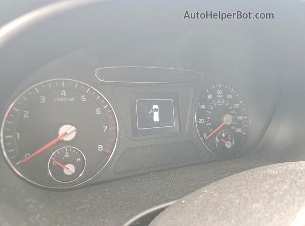 5XYPGDA54HG191861 2017 KIA SORENTO Silver Вид щитка приладів