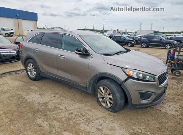 5XYPGDA54HG191861 2017 KIA SORENTO Silver Передня права чверть