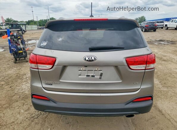 5XYPGDA54HG191861 2017 KIA SORENTO Silver Вид ззаду