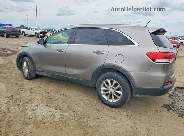 5XYPGDA54HG191861 2017 KIA SORENTO Silver Задня ліва чверть