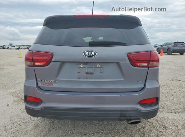 5XYPGDA54LG618142 2020 KIA SORENTO Серый Вид сзади