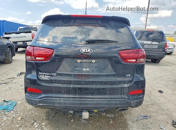 5XYPGDA54LG691396 2020 KIA SORENTO Черный Вид сзади