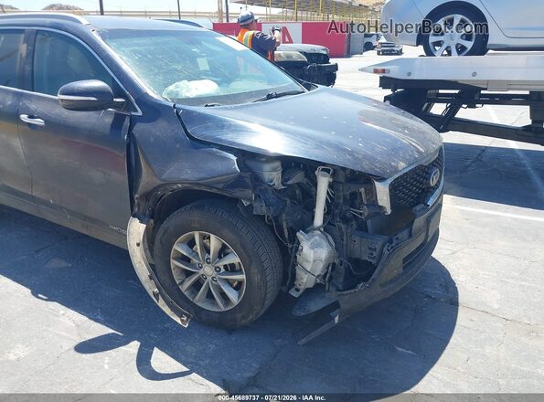 5XYPGDA55HG334090 2017 KIA SORENTO Dark Blue წინა ხედი