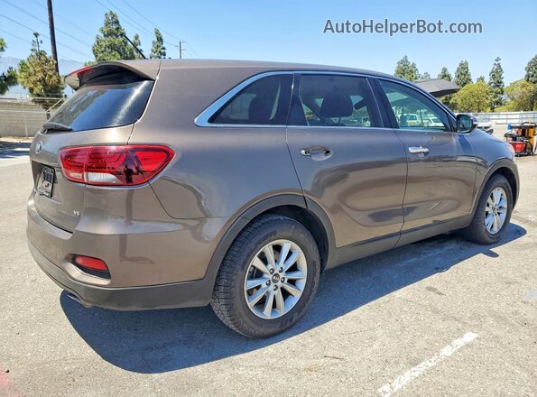 5XYPGDA55LG620286 2020 KIA SORENTO Brown Հետևի աջ