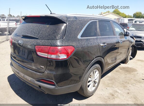 5XYPGDA56GG174171 2016 KIA SORENTO Black Հետևի աջ