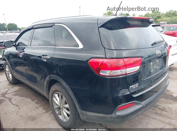 5XYPGDA56HG189562 2017 KIA SORENTO Black Trasero izquierdo