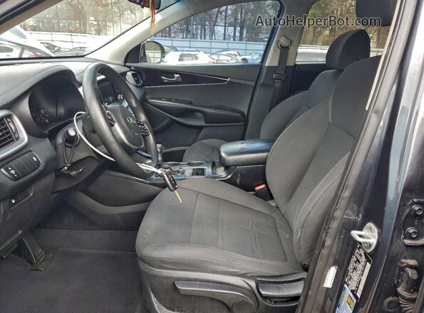 5XYPGDA56LG613671 2020 KIA SORENTO Charcoal წინა სალონის ხედი