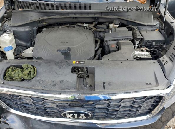 5XYPGDA56LG613671 2020 KIA SORENTO Charcoal უკანა სალონის ხედი