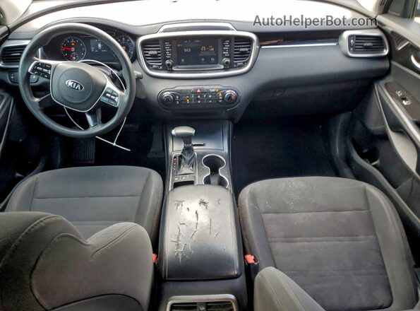 5XYPGDA56LG613671 2020 KIA SORENTO Charcoal წინა პანელის ხედი