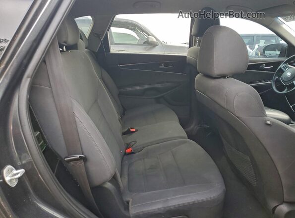 5XYPGDA56LG613671 2020 KIA SORENTO Charcoal უკანა სავარძლების ხედი