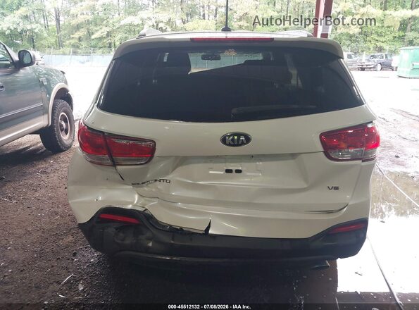 5XYPGDA57GG157640 2016 KIA SORENTO White წინა ხედი