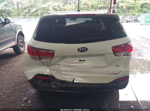 5XYPGDA57GG157640 2016 KIA SORENTO White 
