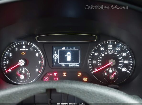 5XYPGDA57GG175541 2016 KIA SORENTO White Widok tylnych siedzeń