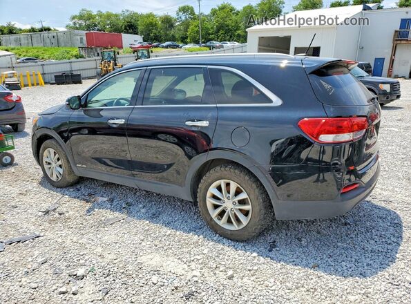 5XYPGDA57HG335256 2017 KIA SORENTO Black Trasero izquierdo
