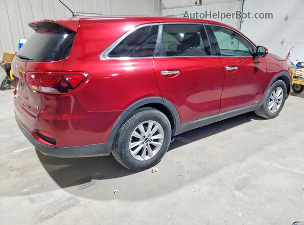 5XYPGDA57KG576824 2019 KIA SORENTO Red უკანა მარჯვენა