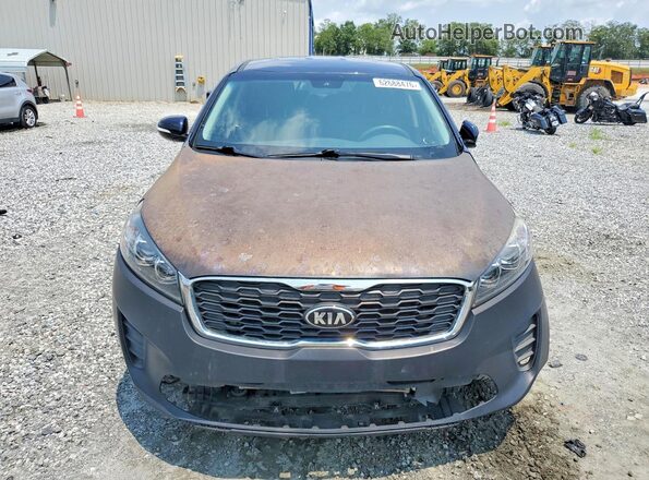 5XYPGDA57LG614635 2020 KIA SORENTO Blue Front view