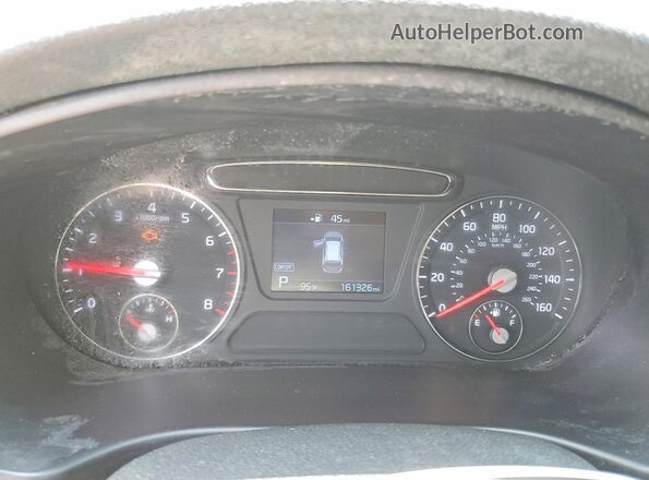 5XYPGDA57LG614635 2020 KIA SORENTO Blue Instrument cluster view