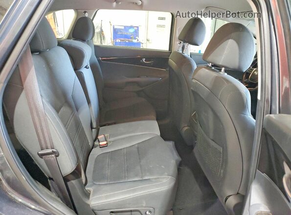 5XYPGDA58LG683818 2020 KIA SORENTO Gray Rear interior view