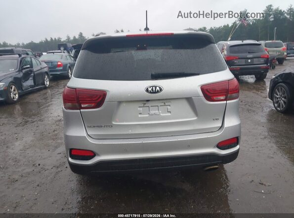 5XYPGDA58LG696908 2020 KIA SORENTO Silver 