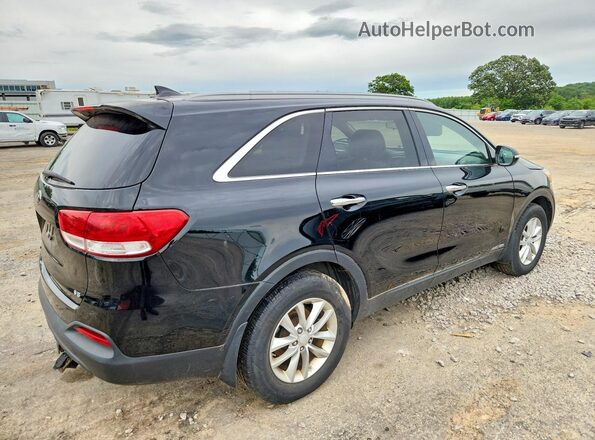 5XYPGDA59GG003575 2016 KIA SORENTO Черный Задняя правая четверть