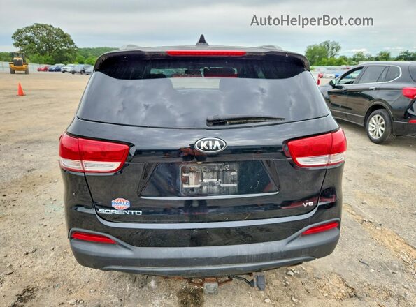 5XYPGDA59GG003575 2016 KIA SORENTO Черный Вид сзади