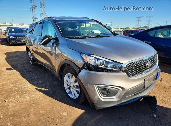 5XYPGDA59GG159471 2016 KIA SORENTO Gray Առջևի աջ
