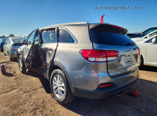 5XYPGDA59GG159471 2016 KIA SORENTO Gray Հետևի ձախ