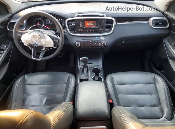 5XYPGDA59GG160636 2016 KIA SORENTO Синий Вид панели приборов