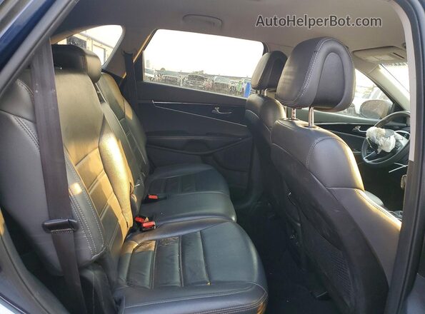 5XYPGDA59GG160636 2016 KIA SORENTO Синий Вид задней части салона