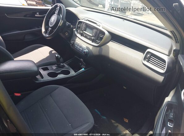 5XYPGDA59GG179140 2016 KIA SORENTO Black Սալոնի դիմացի տեսք