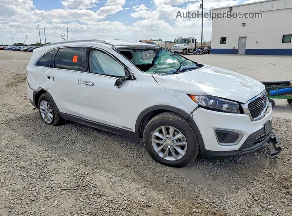 5XYPGDA59HG197347 2017 KIA SORENTO Белый Передняя правая четверть