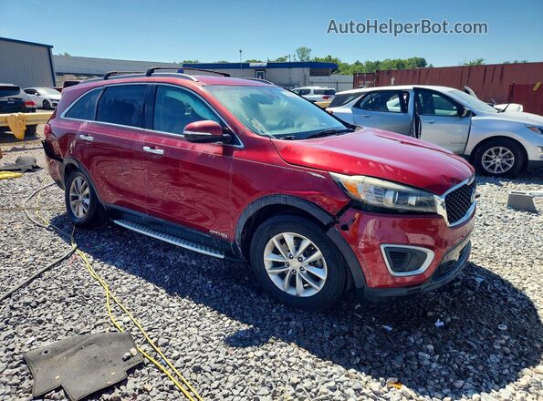 5XYPGDA59JG382407 2018 KIA SORENTO Red წინა მარჯვენა