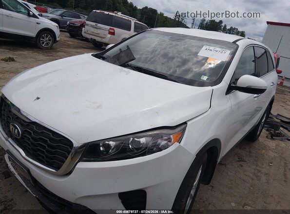 5XYPGDA59LG617679 2020 KIA SORENTO Silver Przód lewy