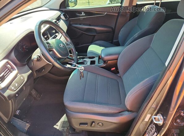 5XYPGDA59LG662167 2020 KIA SORENTO Gray Սալոնի դիմացի տեսք