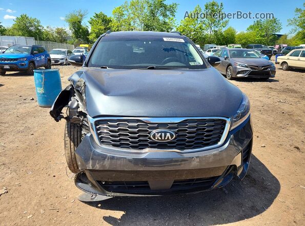 5XYPGDA59LG662167 2020 KIA SORENTO Gray Դիմացի տեսք