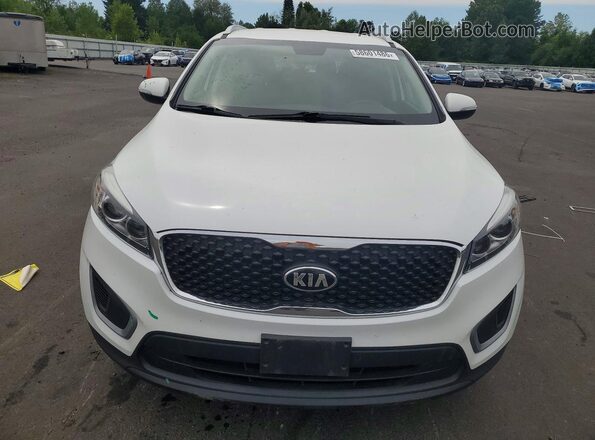 5XYPGDA5XGG135471 2016 KIA SORENTO White Вид спереду
