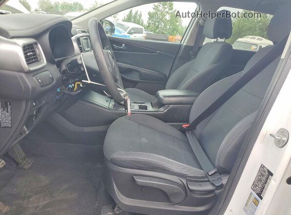 5XYPGDA5XGG135471 2016 KIA SORENTO White Вид салону спереду