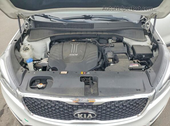 5XYPGDA5XGG135471 2016 KIA SORENTO White Вид задньої частини салону