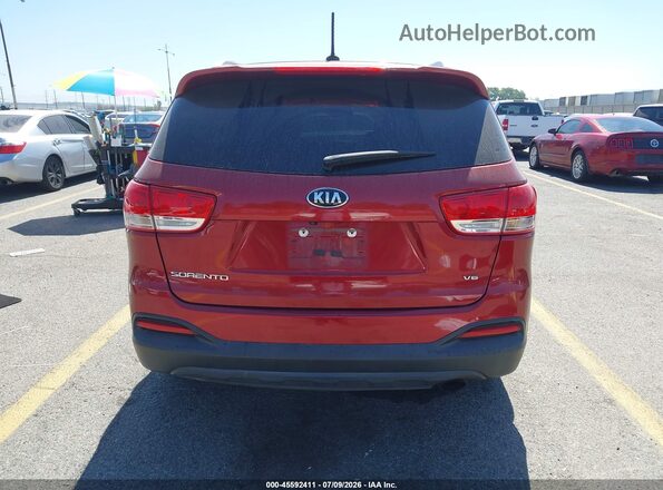 5XYPGDA5XGG177199 2016 KIA SORENTO Burgundy 