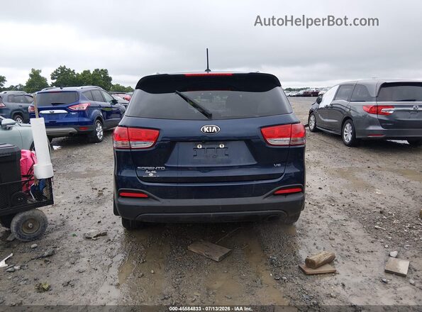 5XYPGDA5XJG416466 2018 KIA SORENTO Синий 