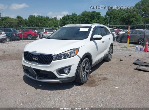 5XYPH4A10GG013664 2016 KIA SORENTO White Front left
