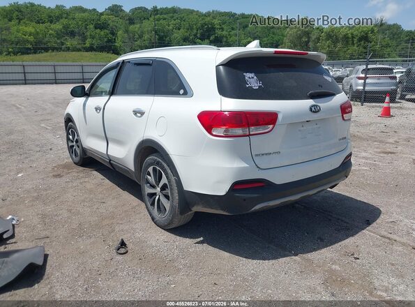 5XYPH4A10GG013664 2016 KIA SORENTO White Rear left