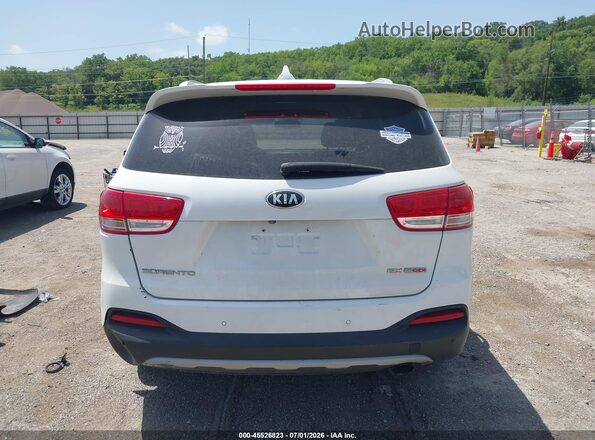 5XYPH4A10GG013664 2016 KIA SORENTO White 