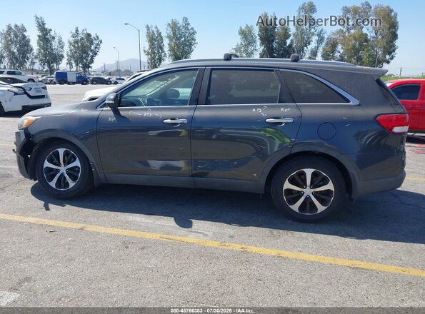 5XYPH4A10GG126286 2016 KIA SORENTO Black სალონის 360-გრადუსიანი ხედი