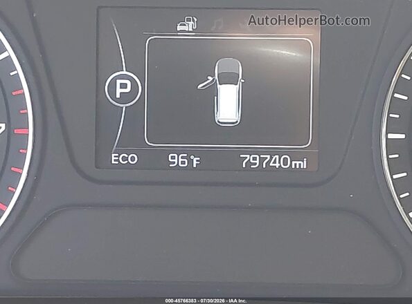 5XYPH4A10GG126286 2016 KIA SORENTO Black 