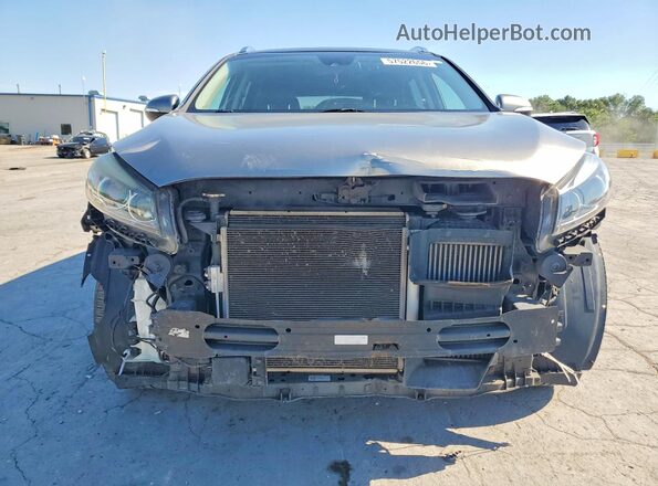5XYPH4A12JG407366 2018 KIA SORENTO Gray Widok z przodu