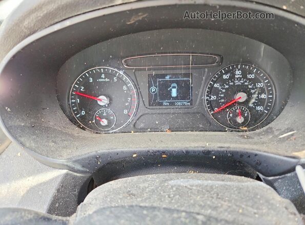 5XYPH4A13GG021130 2016 KIA SORENTO Burgundy ხელსაწყოთა პანელის ხედი