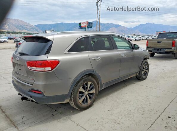 5XYPH4A13GG047405 2016 KIA SORENTO Gray Հետևի աջ